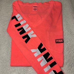 PINK long sleeve T-shirt